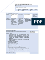 Sesion de Aprendizaje Digestion 5to