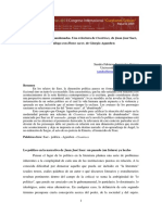 El Exilio Metafísico-Político. Saer y Agamben