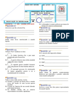 Solange Prova 9° Ano Geografia Prova Abril Solange