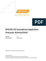 MT6735-MediaTek Smartphone Application Processor Technical Brief