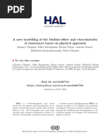 A New Modelling of The Mullins'effect and Viscoelasticity of Elastomers Based On Physical Approach