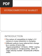 Hypercompetitive Market