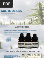 Aceite de CBD