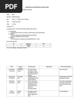 Lesson Plan For PJPK Week 2 Tuesday