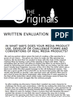 Written Evaluation