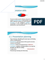 Presentation Skills Mindmapping