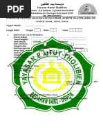 Formulir Pendaftaran Kegiatan