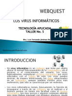 Webquest Sobre Virus Informaticos Taller 5