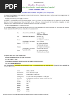 Adverbios Direccionales