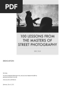 100 Lessons From The Masters of Street Photography