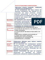 Ejemplos de Situaciones Significativas-Taller de Quilmaná