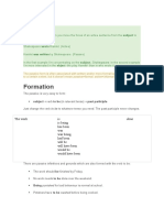 Passive Voice - Upper-Intermediate or FCE Levels