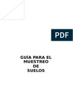 Guia para El Muestreo de Suelos Final