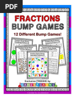 Fraction Bump Games Exclusive FREEBIE PDF