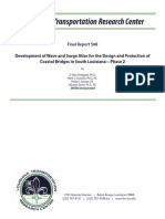 FR - 568 Development of Wave and Surge Atlas For The Design and Protection of Coastal Bridges in South Louisiana - Phase 2