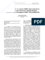 Innovación de La Educaciónn y de Lka Docencia PDF