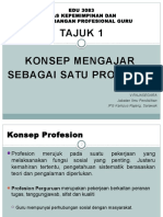 Konsep Profesion Dan Profesionalisme