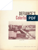 DEFIANCE'S (OHIO) COLORFUL PAST, by Robert B. Boehm, Prof. of History, Defiance College