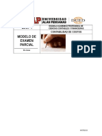 1 Modelo de Examen Parcial CONTABILIDAD de COSTOS