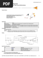 Data Sheet 100100 Trailing Cone: Static Source Error Calibration Tool For Flight Test and RVSM Certification