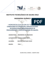 Investigacion Hidrodesalquilacion de Tolueno