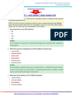 CCNA 1 (v5.1 + v6.0) Chapter 7 Exam Answers 2017 - 100% Full