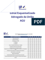 Edital AGU Organizado