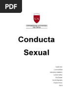 Conducta Sexual