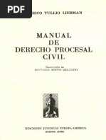 682 Liebman - Manual de Derecho Procesal Civil