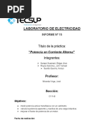 Electricidad Lab 15