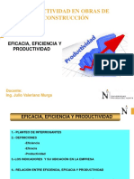 Sesión 2-1-Eficacia, Eficiencia, Productividad PDF