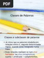 Classes de Palavras