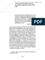 La Construcción Histórica de Las Ciencias Sociales PDF