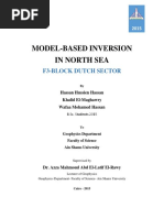 Model-Based Inversion in North Sea F3-Block Dutch Sector