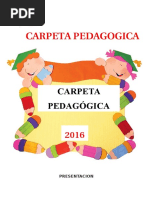 Carpeta Pedagogica para Imprimir