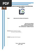 Proyecto de Creacion de Banco Estudiantil