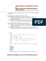 Acceptance Level As Per ISO 11666