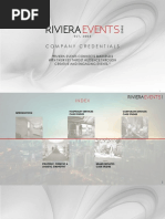 Riviera Events Credentials en PDF