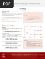 The Ultimate Financial Management Cheat Sheet