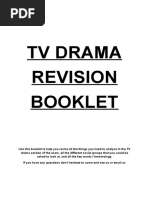 G322 - TV Drama Revision Booklet