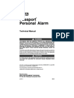 Passport Personal Alarm: Technical Manual