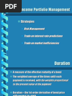 Fixed-Income Portfolio Management