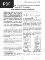 An Efficient and Fast Image Compression Technique Using Hybrid Methods