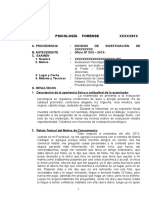 DICTAMEN - PERICAL - 1 Psicologia Forense