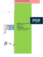 Campo Magnetico de Solenoide