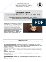 Giuseppe Verdi - Bibliografia