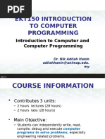 01 - Introduction To Computer and Algorithm - Portal