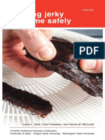 Making Jerky at Home Safely: Laura L. Sant, Carol Hampton, and Sandy M. Mccurdy