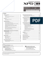 Roland XPS-30 Manual