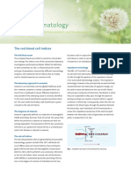 2012 Sysmex Red Blood Cell Indices